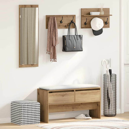 Set mobili da ingresso con cassetto 4 pcs Rovere Artigianale | homemem39