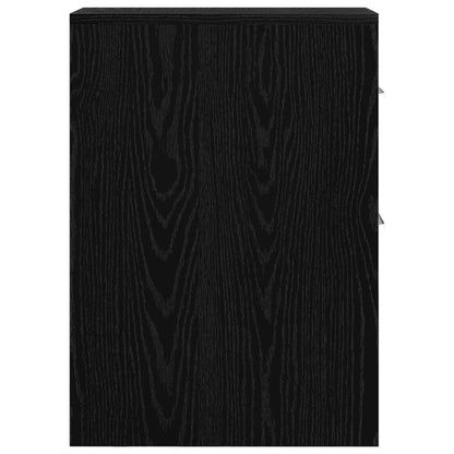 Set di mobili per il bagno 22 x 44 x 61.5 cm Rovere Nero | homemem39