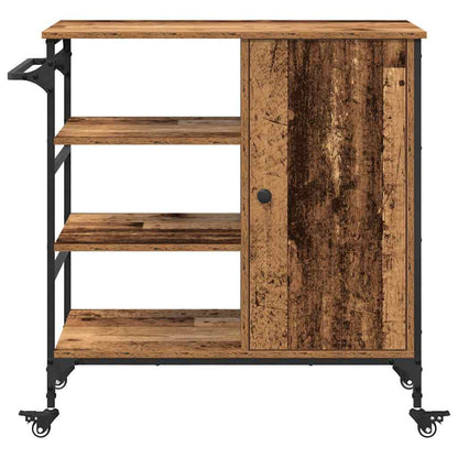 Carrello da Cucina Legno vecchio 87,5 x 39 x 84,5 cm