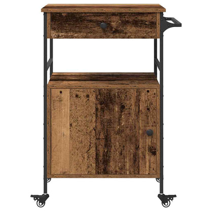 Carrello da Cucina Legno vecchio 56 x 43 x 89,5 cm