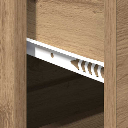 Credenza Rovere artigianale 60 x 31 x 84 cm Legno multistrato