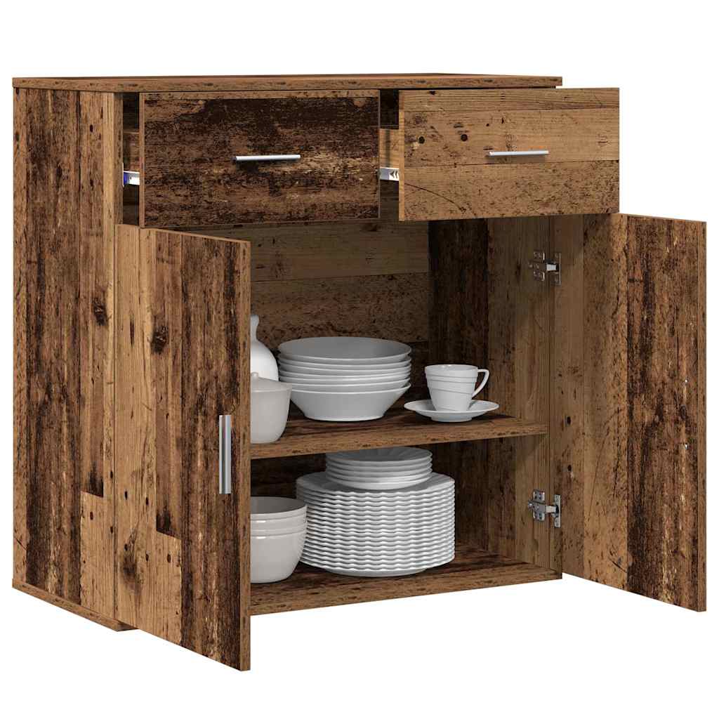 Credenza Legno vecchio 78 x 38 x 80 cm Legno multistrato