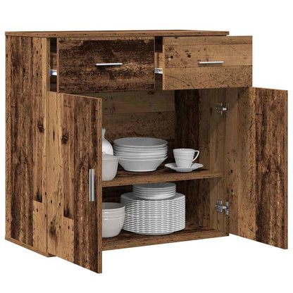 Credenza Legno vecchio 78 x 38 x 80 cm Legno multistrato