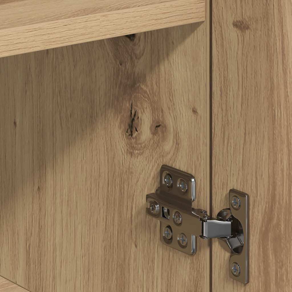 Credenza Rovere artigianale 78 x 38 x 80 cm Legno multistrato