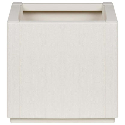 Vaso da giardino Bianco 36 x 36 x 35 cm Polipropilene