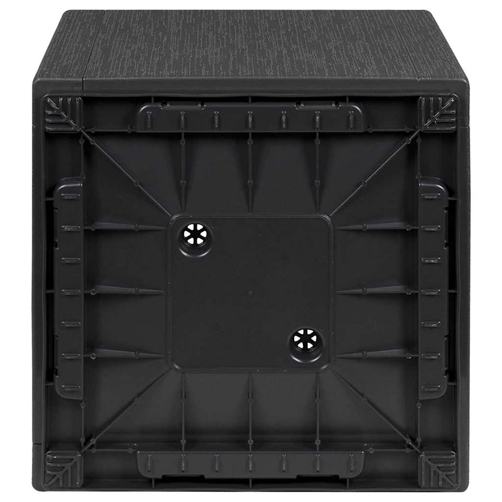 Vaso da giardino Antracite 36 x 36 x 35 cm Polipropilene