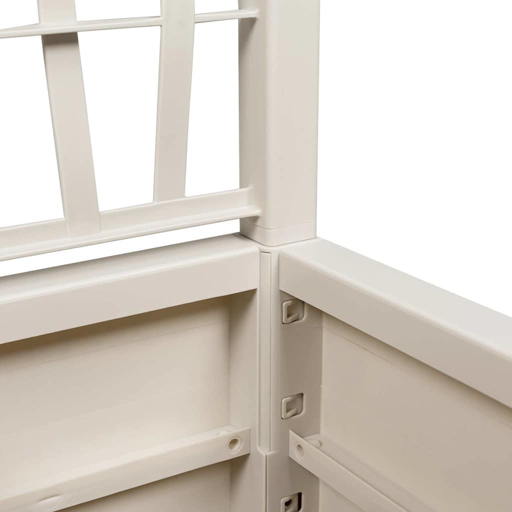 Vaso da giardino Bianco 36 x 36 x 140 cm Polipropilene