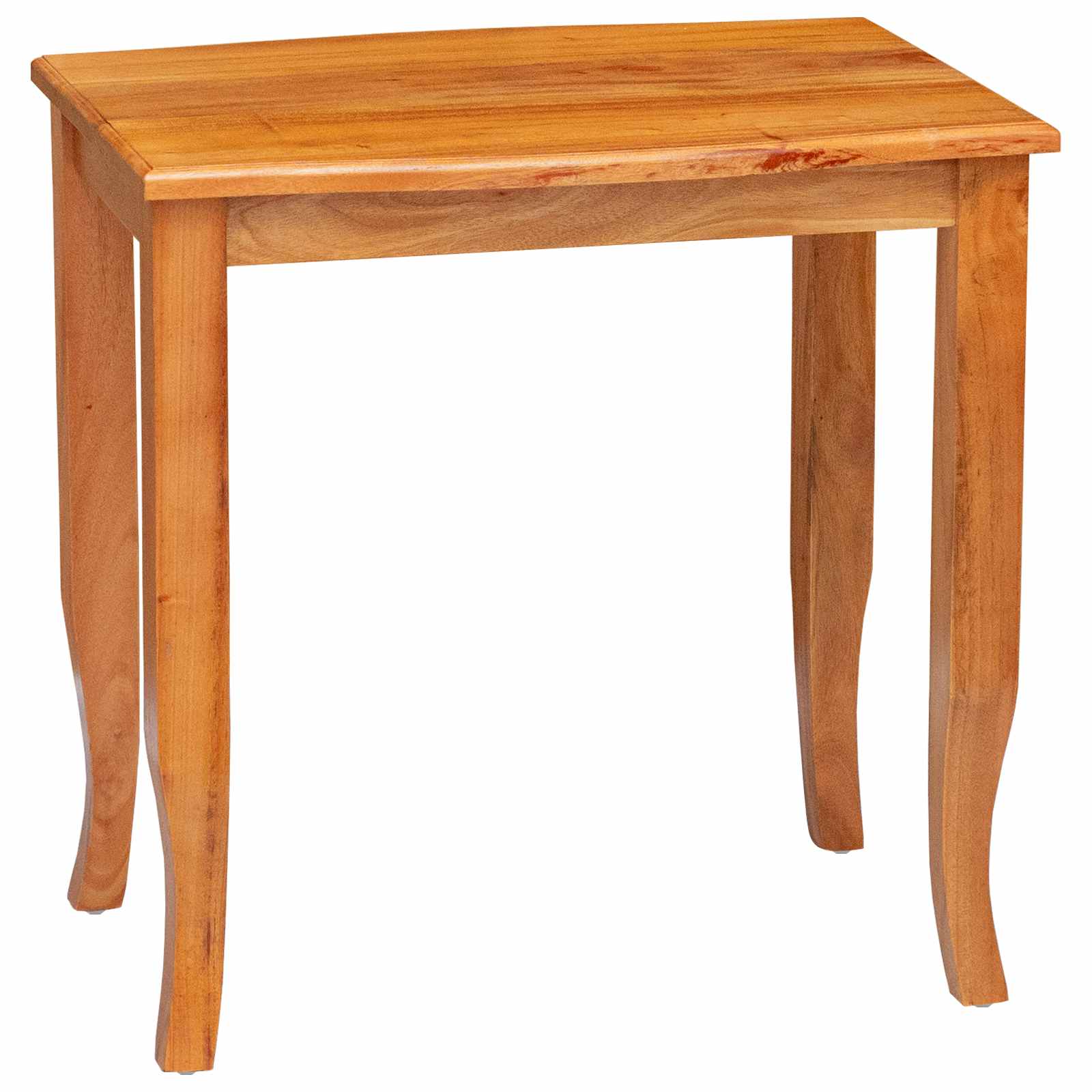 Tavolini Nesting 3 pcs Naturale Legno di Mogano Massello | homemem39