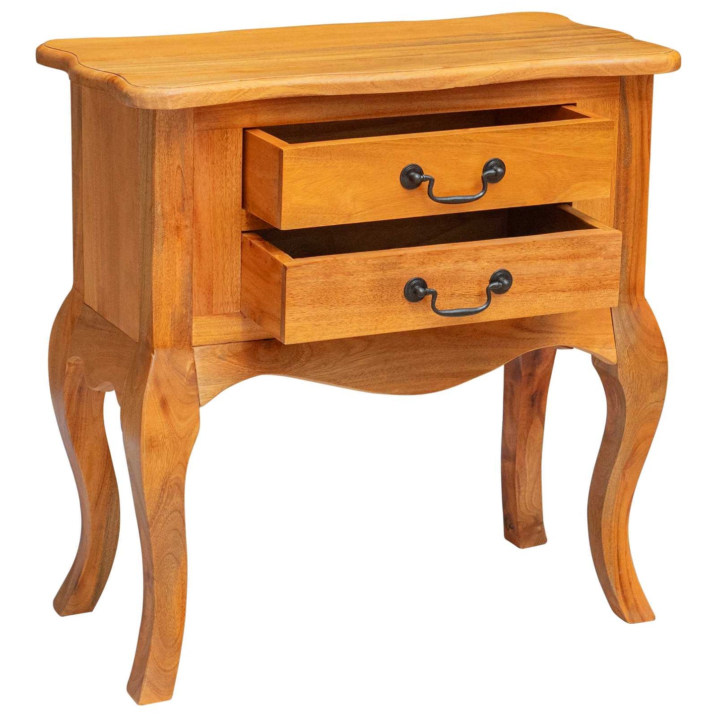 Tavolo laterale con cassetto Naturale 60,5 x 30 x 61 cm | homemem39