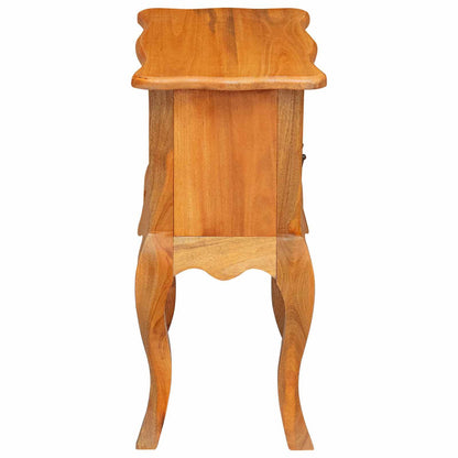 Tavolo laterale con cassetto Naturale 60,5 x 30 x 61 cm | homemem39