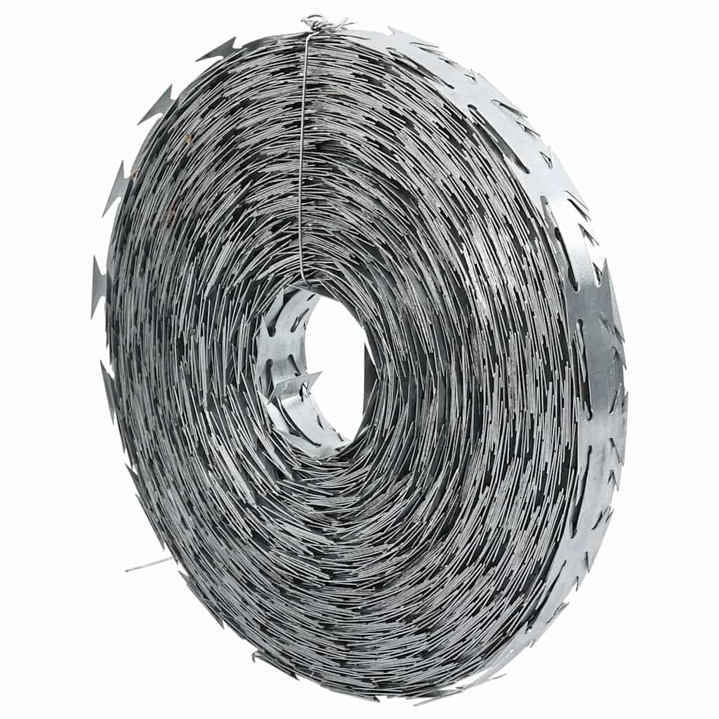 Filo Spinato Argento 5000 x 1,9 cm Acciaio zincato