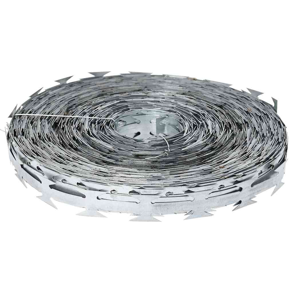 Filo Spinato Argento 5000 x 1,9 cm Acciaio zincato | homemem39