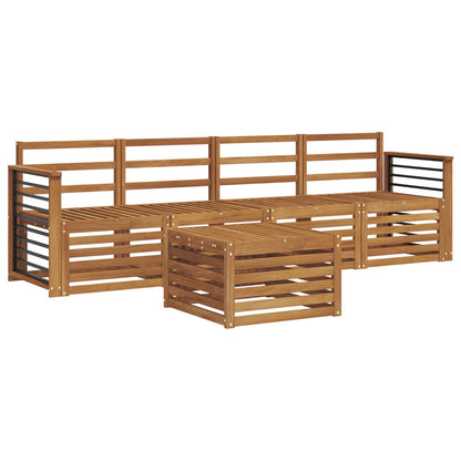 Set divani Naturale Legno di Acacia Massello | homemem39