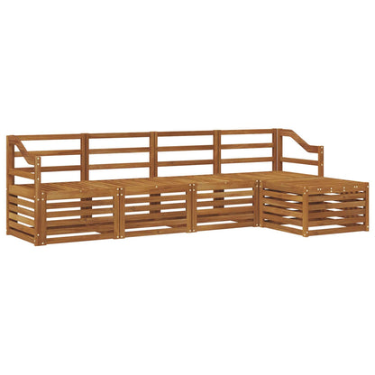 Set di divani da esterno 5 pcs Naturale | homemem39