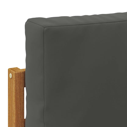 Set divano sezionale con cuscino 5 pcs Naturale e Antracite | homemem39