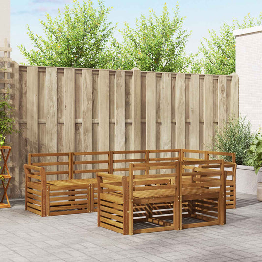 Set divano sezionale 7 pcs Naturale | homemem39