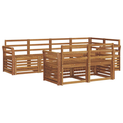 Set divano sezionale 7 pcs Naturale | homemem39