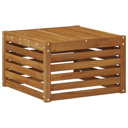 Set divano sezionale con cuscino 7 pcs Grigio Naturale e Chiaro | homemem39