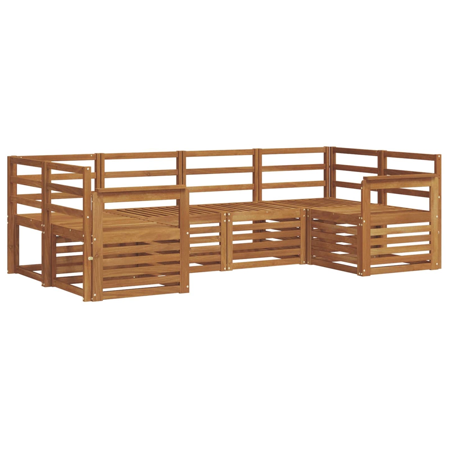 Set divano sezionale 6 pcs Naturale