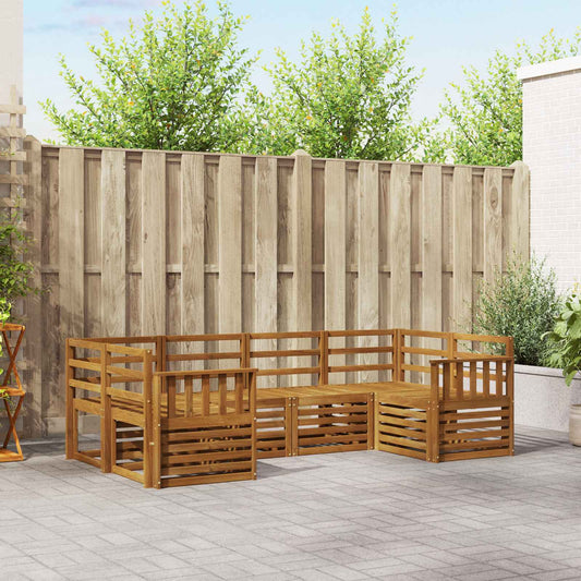 Set divano sezionale 6 pcs Naturale
