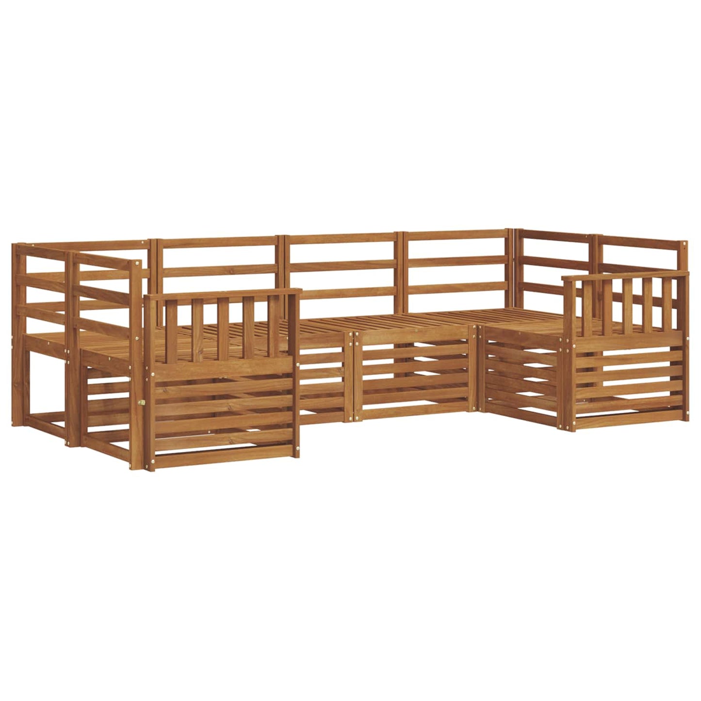 Set divano sezionale 6 pcs Naturale