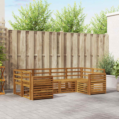Set divano sezionale 6 pcs Naturale