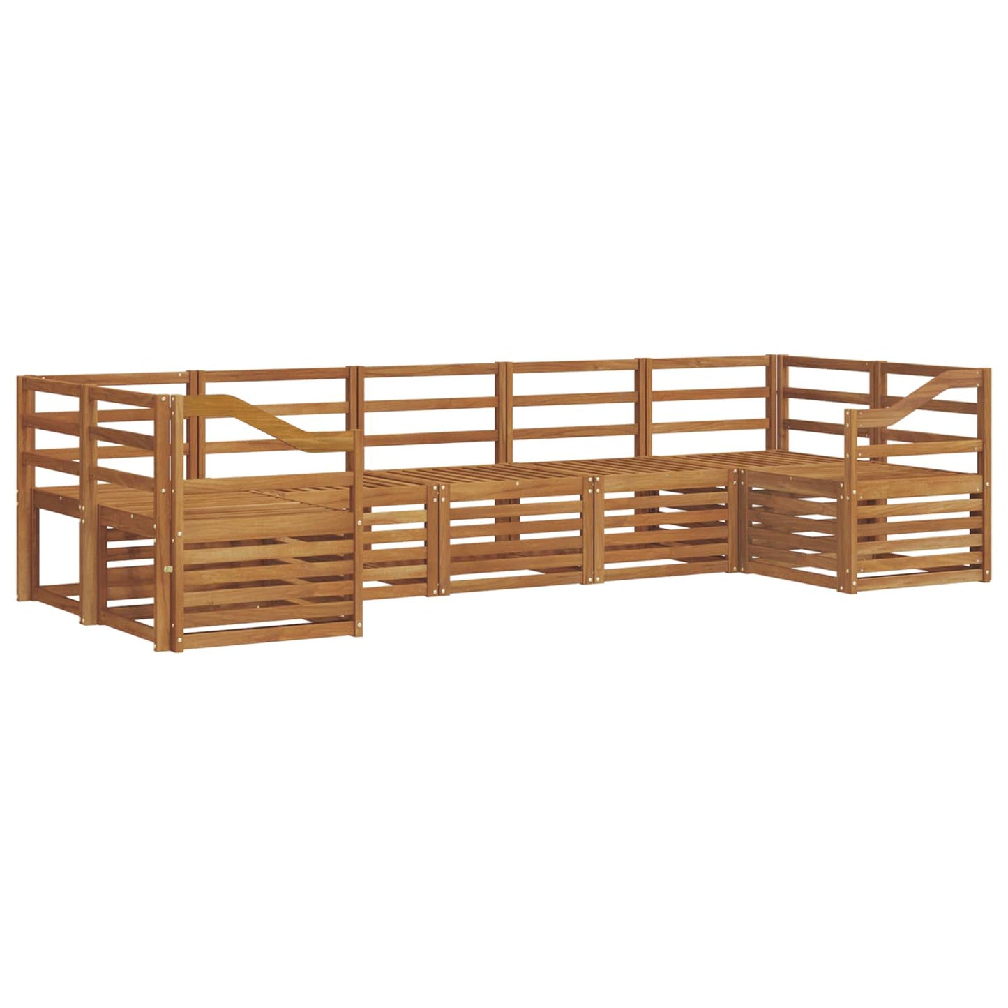 Set divano sezionale 7 pcs Naturale | homemem39