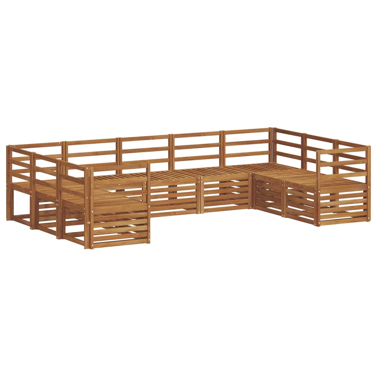 Set divano sezionale 9 pcs Naturale | homemem39