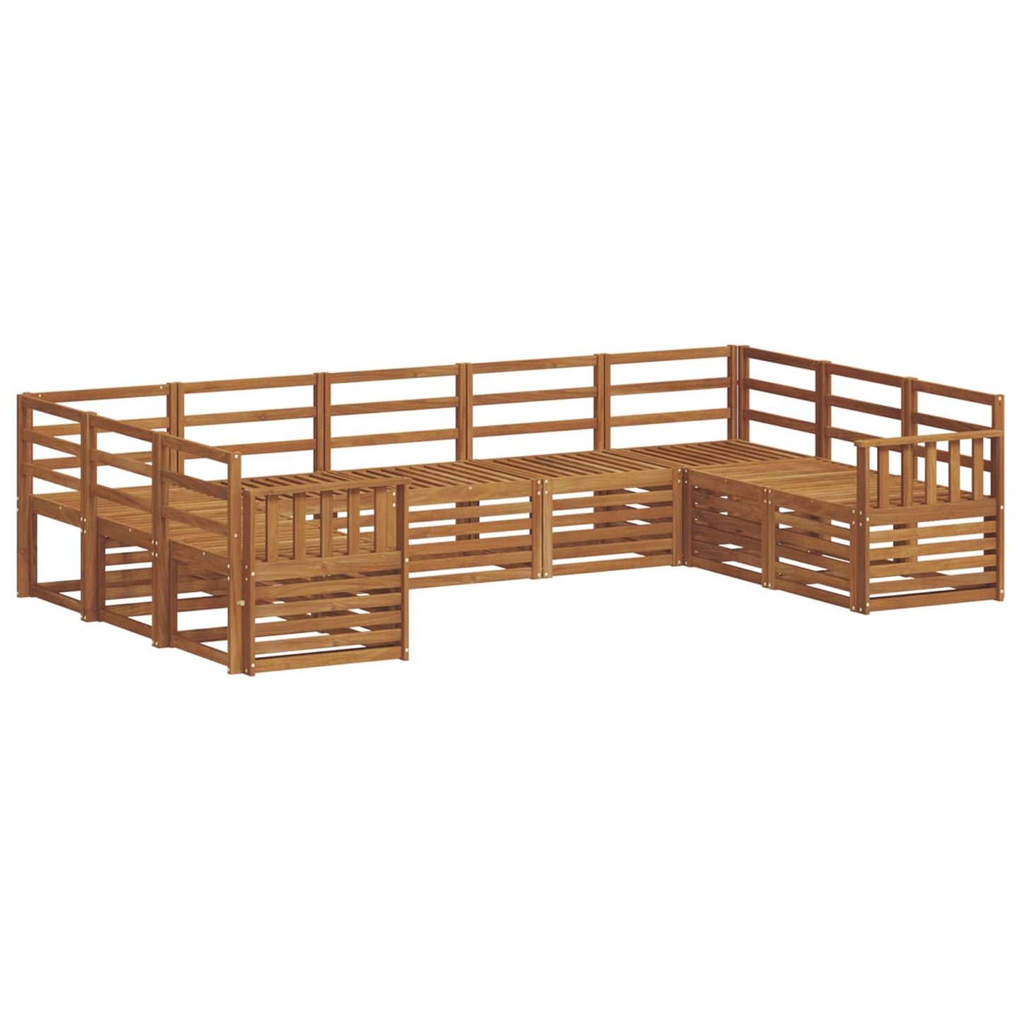 Set divano sezionale 9 pcs Naturale | homemem39