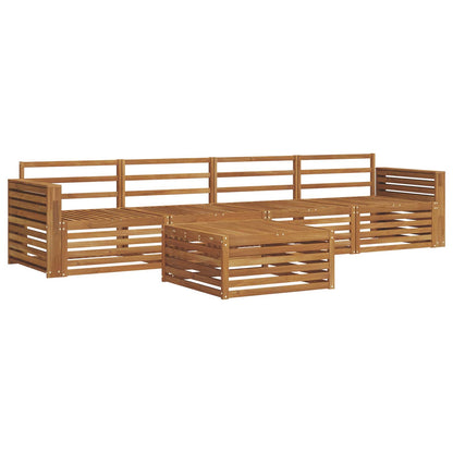 Set di divani da esterno 5 pcs Naturale