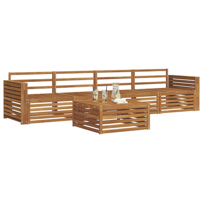 Set di divani da esterno 5 pcs Naturale