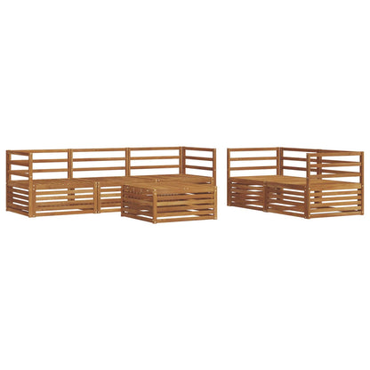 Set di divani da esterno 6 pcs Naturale
