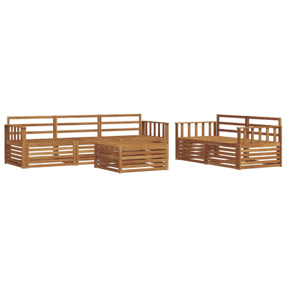 Set di divani da esterno 6 pcs Naturale