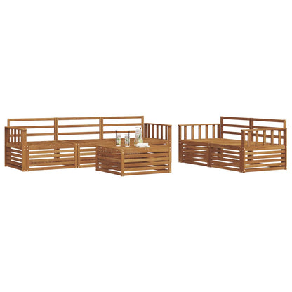 Set di divani da esterno 6 pcs Naturale
