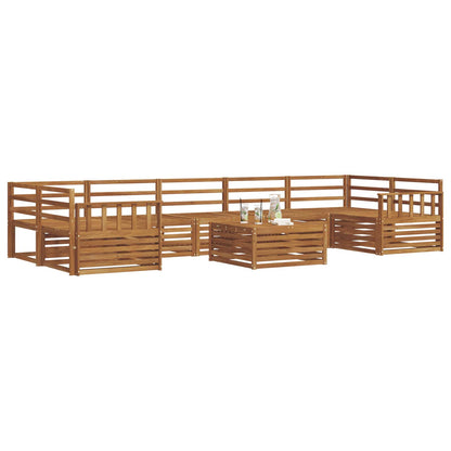 Set di divani da esterno 8 pcs Naturale | homemem39