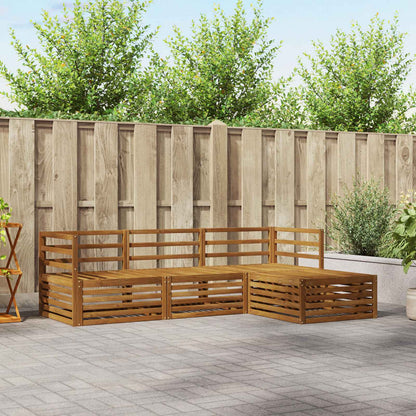 Set di divani da esterno Naturale 245,5 x 162,5 x 73 cm