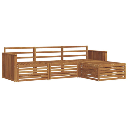 Set di divani da esterno Naturale 249,5 x 162,5 x 73 cm