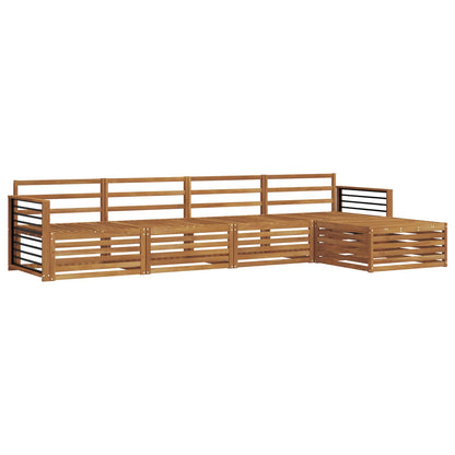 Set di divani da esterno 5 pcs Naturale