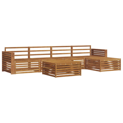 Set di divani da esterno 6 pcs Naturale | homemem39