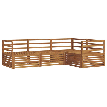 Set di divani da esterno 4 pcs Naturale | homemem39