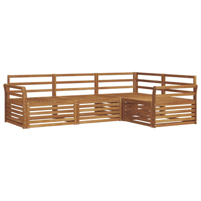 Set di divani da esterno 4 pcs Naturale | homemem39