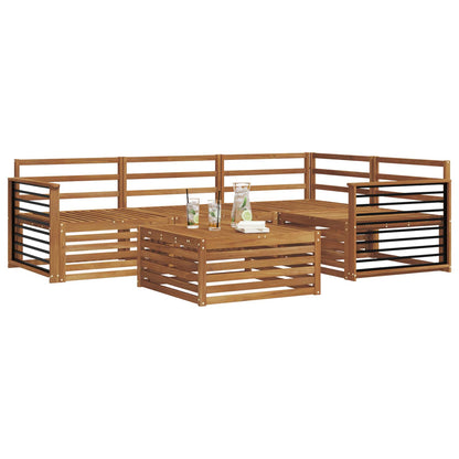 Set di divani da esterno 5 pcs Naturale | homemem39
