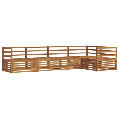 Set di divani da esterno 5 pcs Naturale