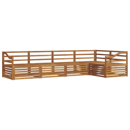 Set di divani da esterno 5 pcs Naturale | homemem39