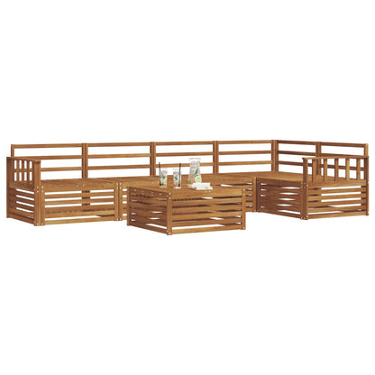 Set di divani da esterno 6 pcs Naturale | homemem39