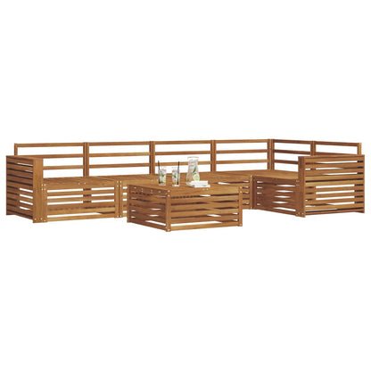 Set di divani da esterno 6 pcs Naturale | homemem39