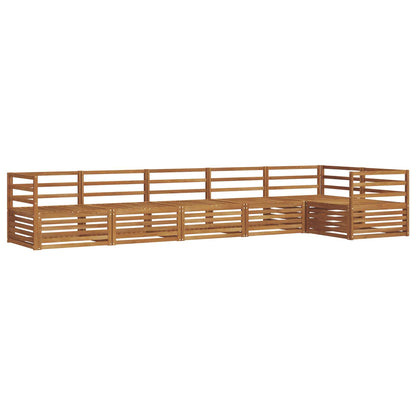 Set di divani da esterno 6 pcs Naturale | homemem39