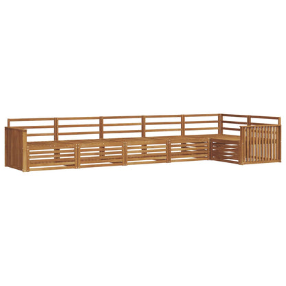 Set di divani da esterno 6 pcs Naturale | homemem39