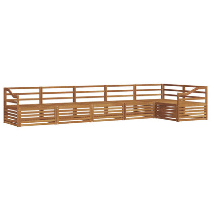 Set di divani da esterno 6 pcs Naturale | homemem39