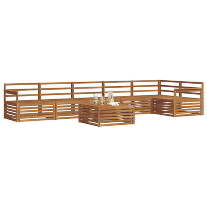 Set di divani da esterno 7 pcs Naturale | homemem39